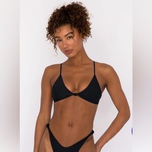SKATIE Black Bikini Sarah Top